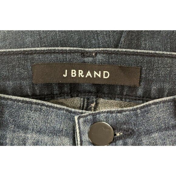 J Brand Womens Size 23 Blue Dark Wash Low Rise Super Skinny Legging Jeans - Picture 5 of 8